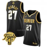 Camiseta Denver Nuggets Jamal Murray NO 27 Ciudad 2023 NBA Finals Negro